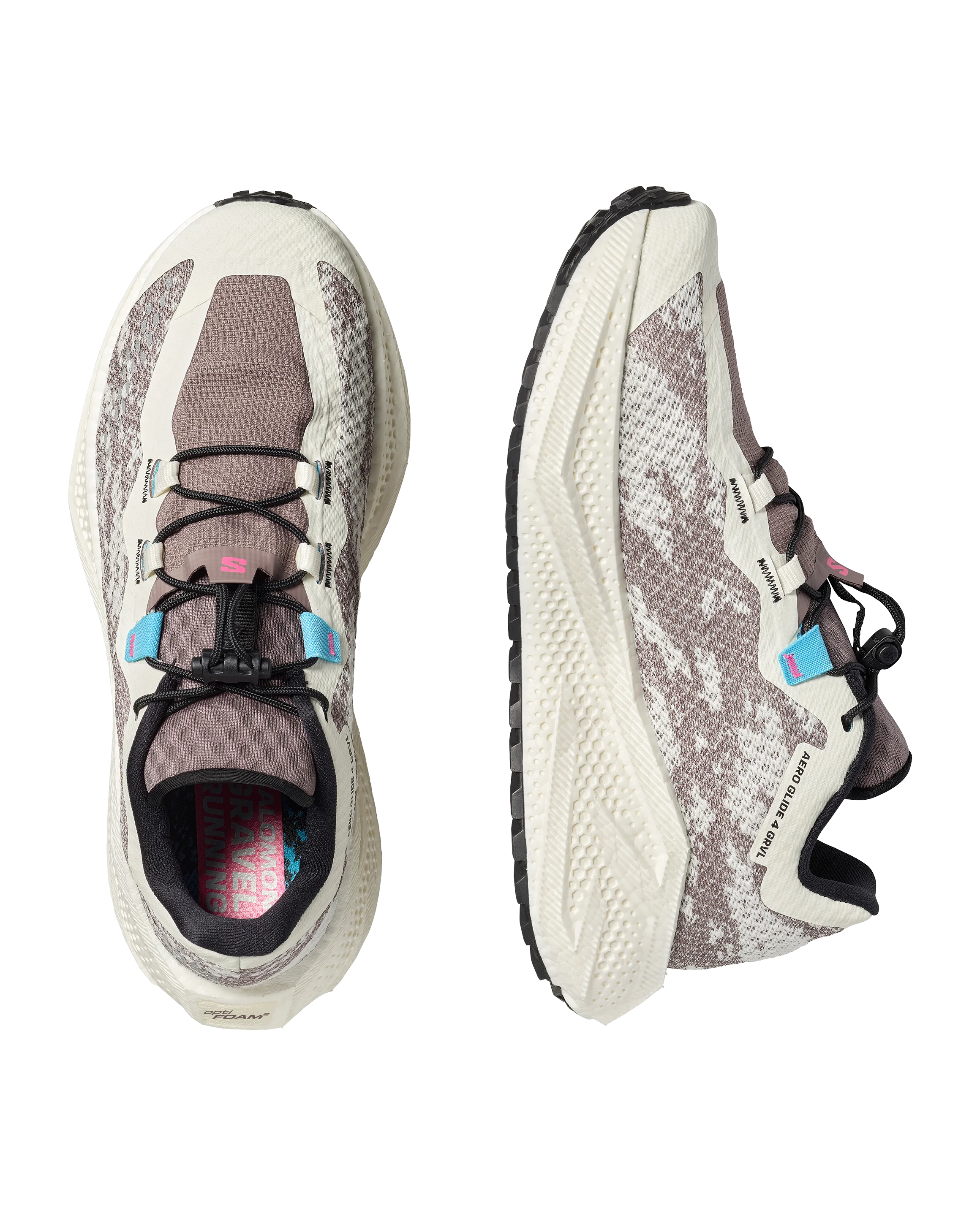Women's Salomon Aero Glide 4 Gravel Running Shoe 5