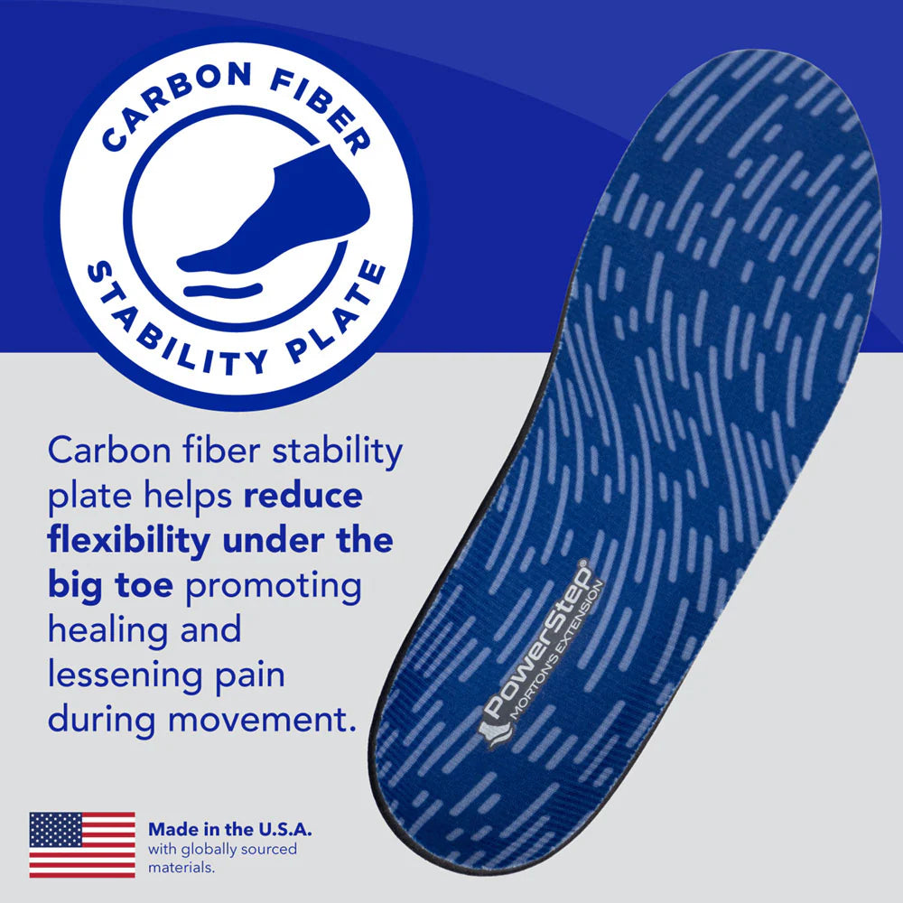 PowerStep Morton's Extension | Orthotic Insoles for Bunions, Seamoiditis and Toe Pain 8