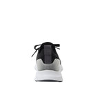 Black and white sneaker on a white background