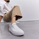 Women's FitFlop RTG Leather Slip-On Sneakers 4