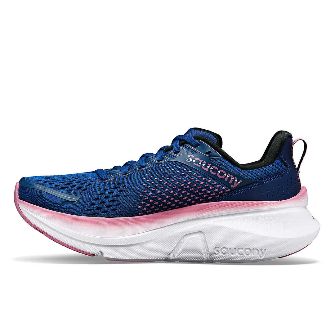 Women's Saucony Guide 17 Color: Navy | Orchid (WIDE WIDTH) 6