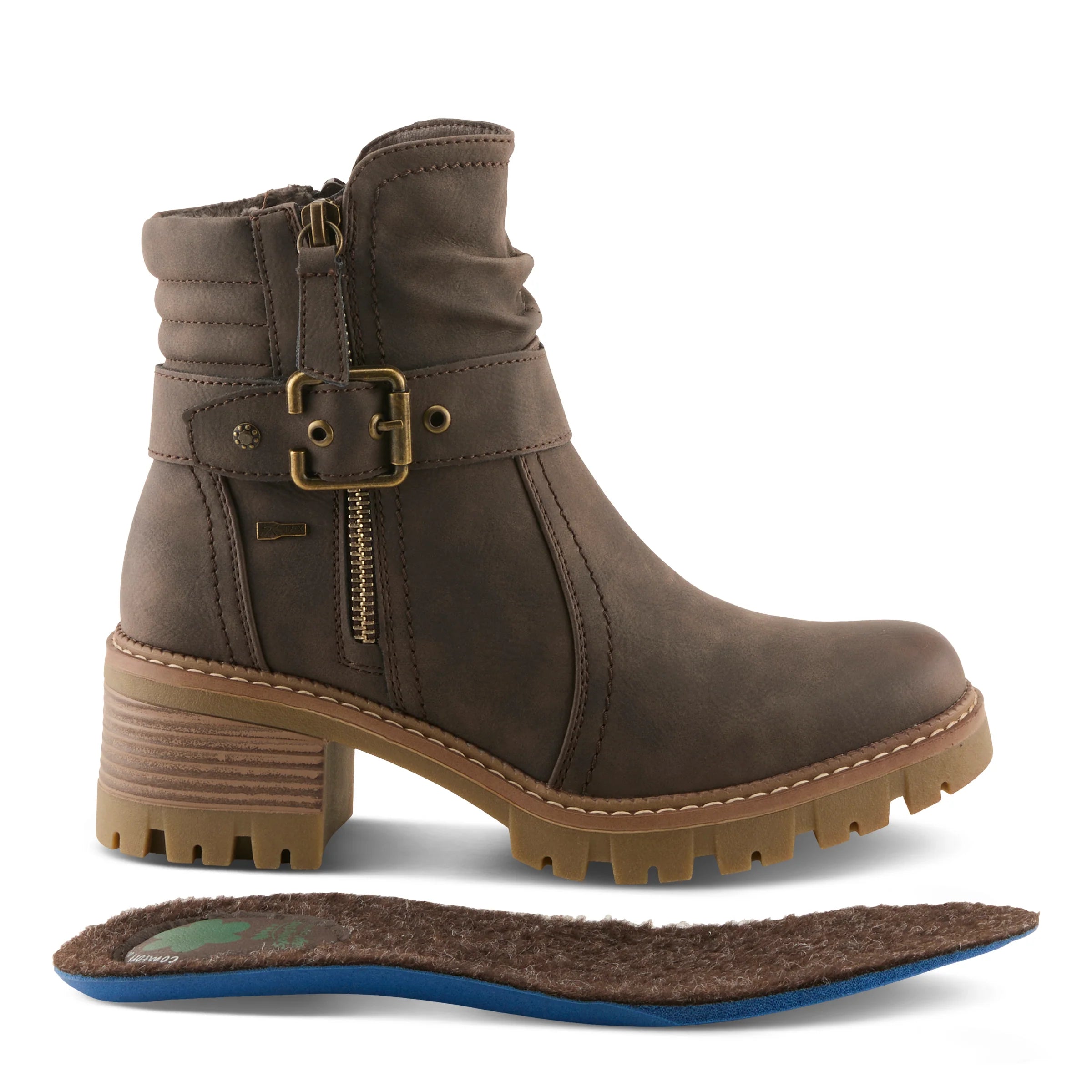 Women's Spring Step Relife Smokies Bootie  8