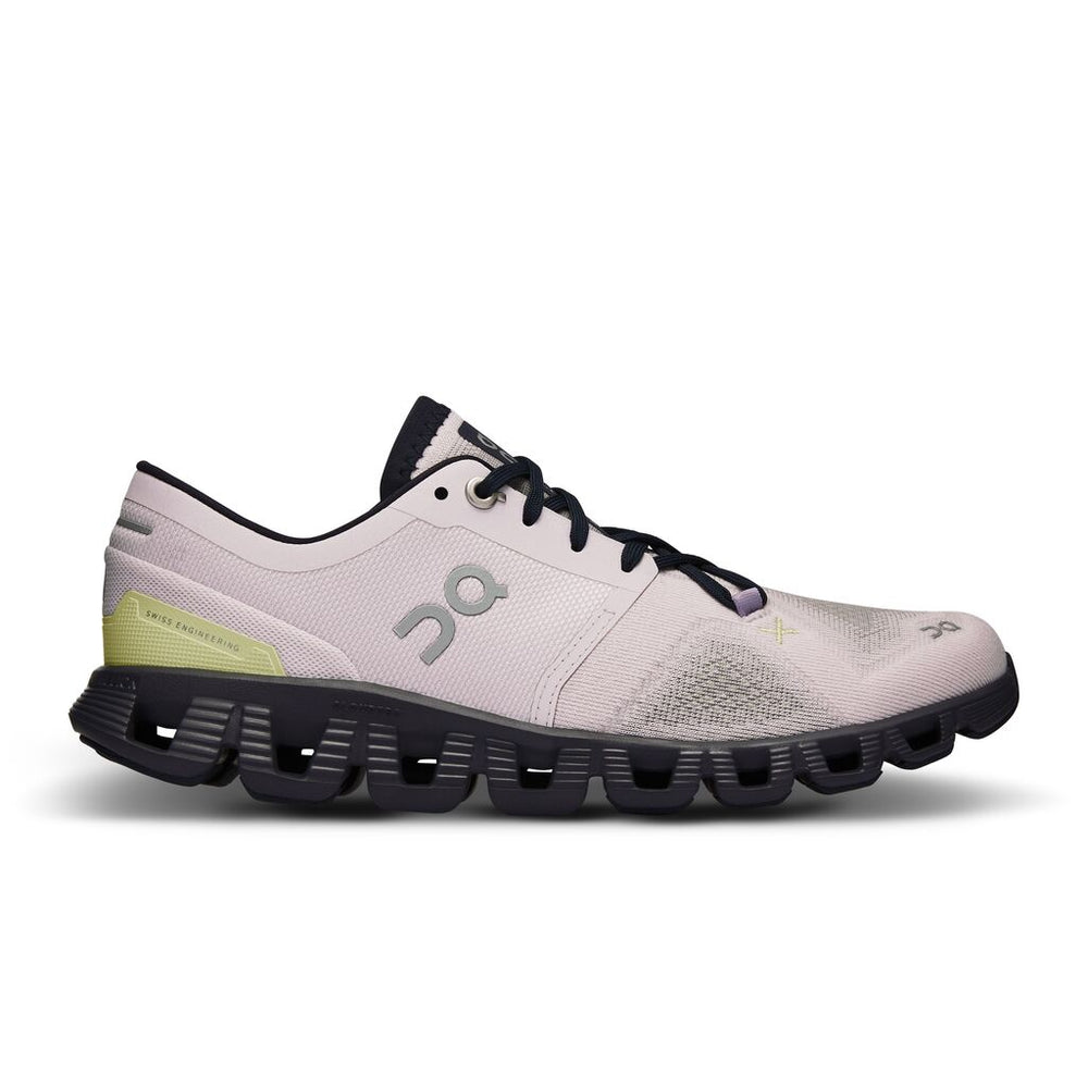 Women's On-Running Cloud X 3 Color: Orchid | Iron