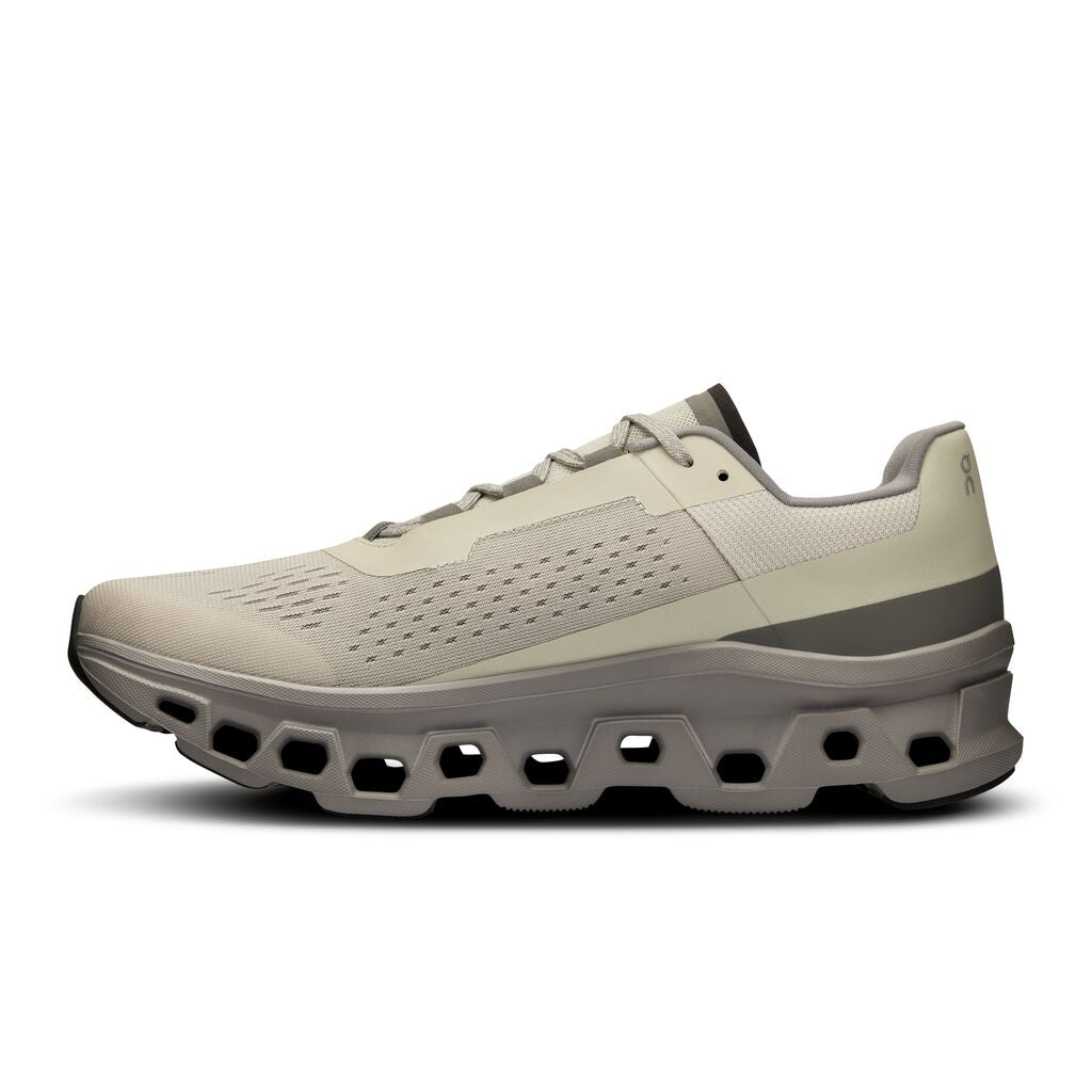 Men's On-Running Cloudmonster Color: Ice | Alloy 4