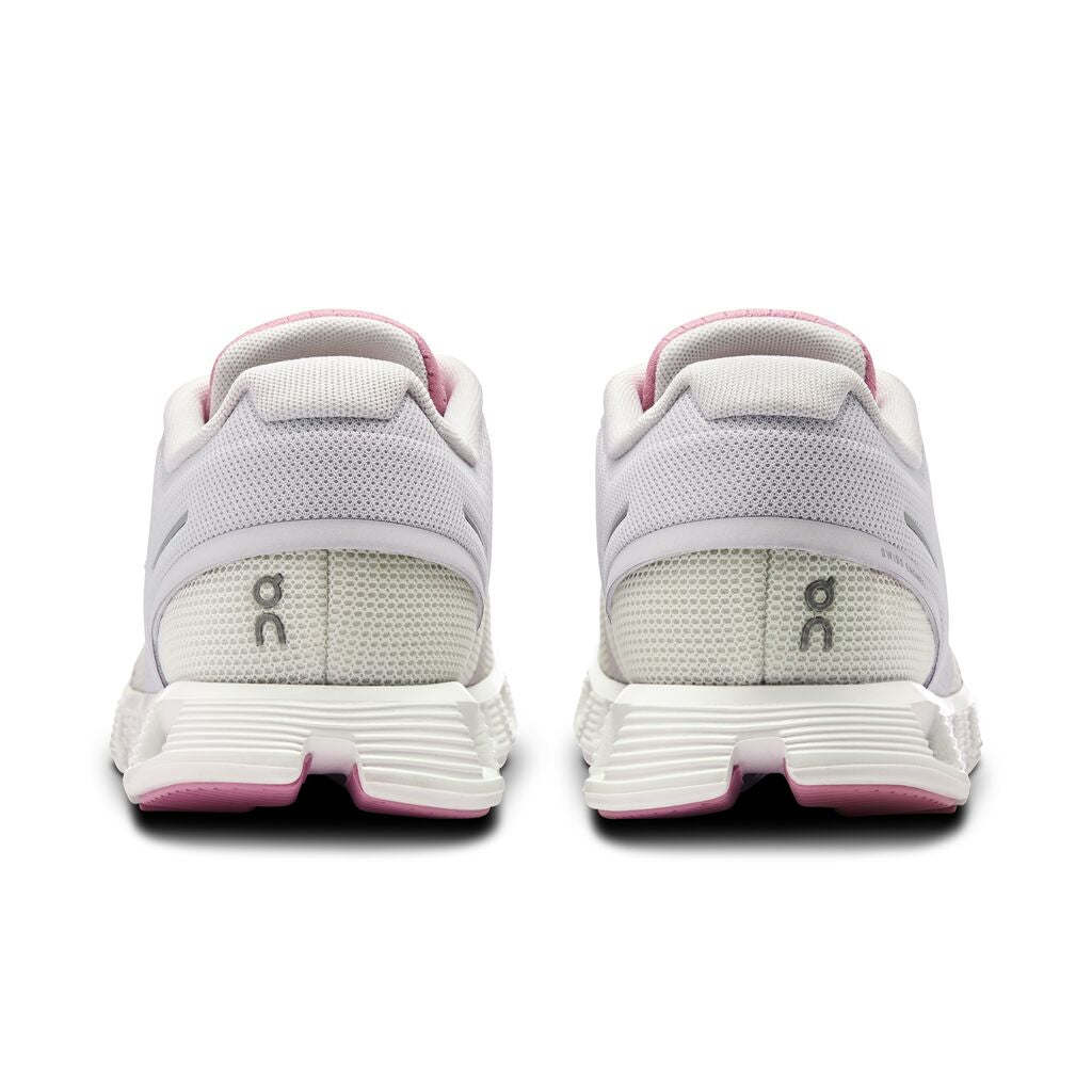 Women's On-Running Cloud 5 Push Color: Ivory | Blossom 6