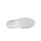 White sneaker sole on a white background