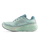 Light blue running shoe with New Balance logo on a white background