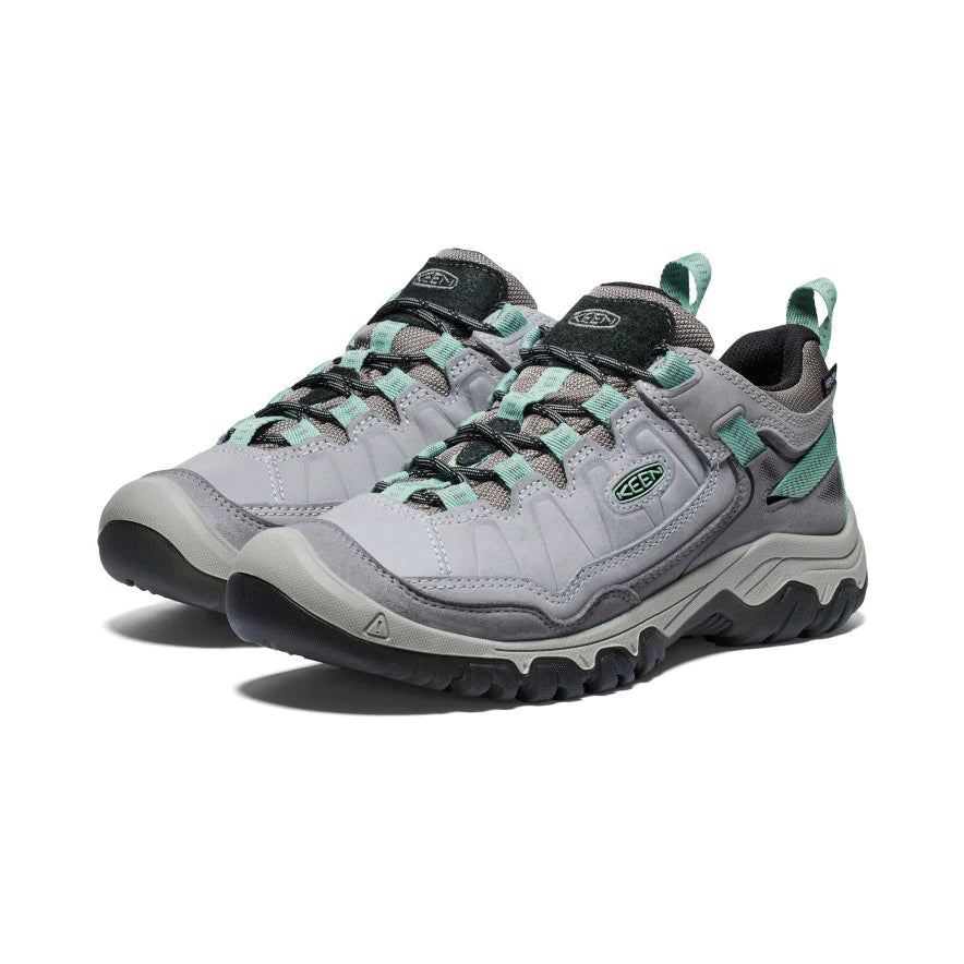 Women's Keen Targhee IV Waterproof Hiking Shoe Color: Alloy/Granite Green 1