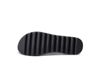 Black shoe sole on a white background