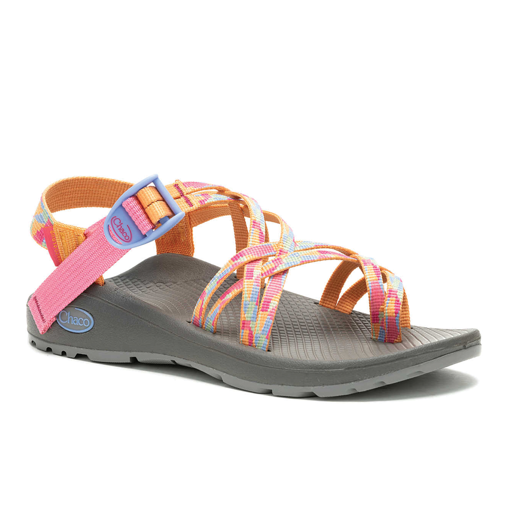 Women's Chaco ZX / 2 Cloud Dual-Strap Cushioned Sandal Color: Candy Sorbet 1