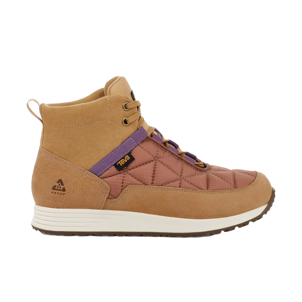 Women's Teva ReEmber Commute WP Color: Curry/ Carob Brown