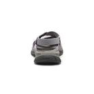 Gray sandal on a white background