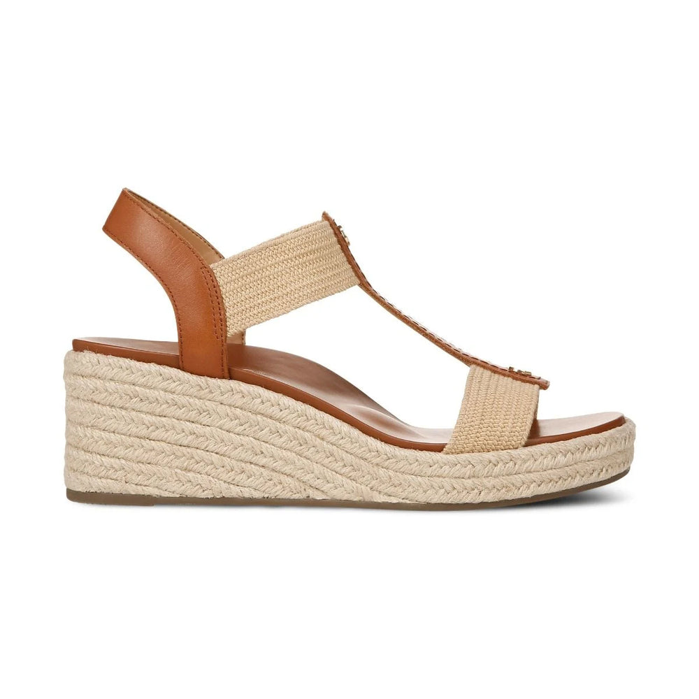 Women's Vionic Calera Wedge Color: Camel Leather  2