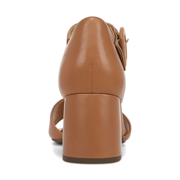 Women's Vionic Chardonnay Heeled Sandal Color: Camel Leather 7