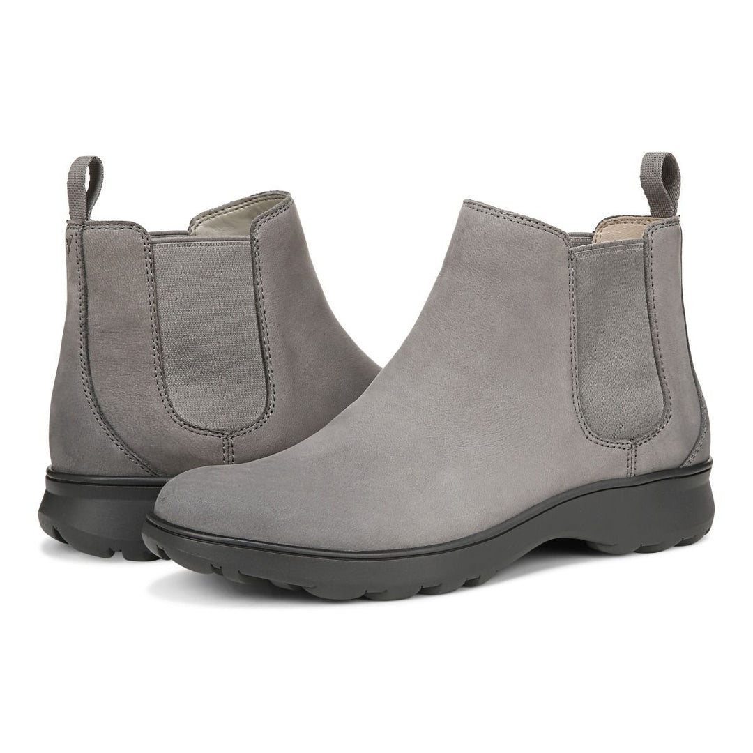 Women's Vionic Evergreen Ankle Boot Color: Charcoal Nubuck 