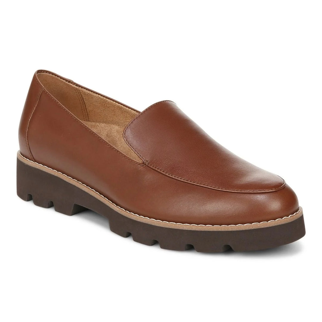 Women's Vionic Kensley Loafer Color: Brown Leather