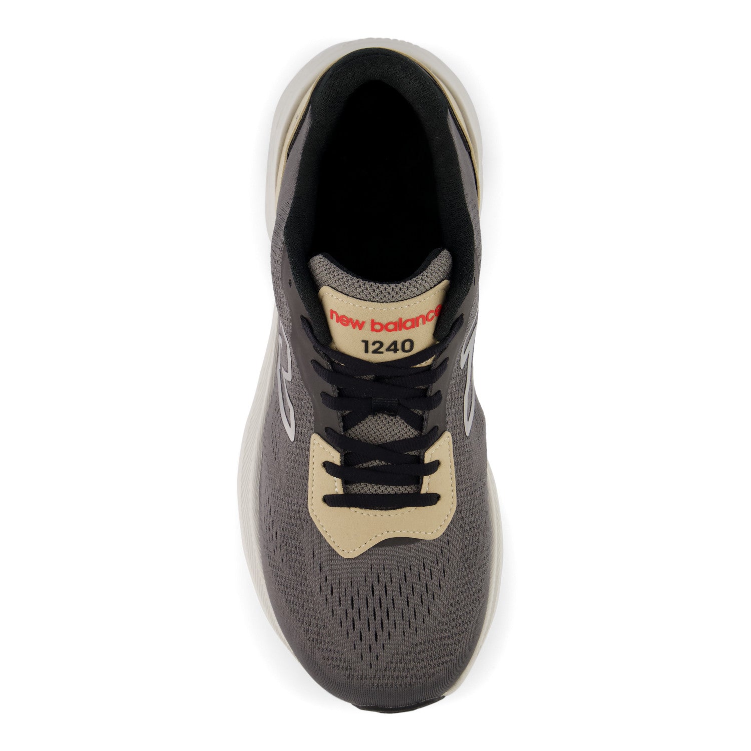 Top view of a New Balance sneaker on a white background