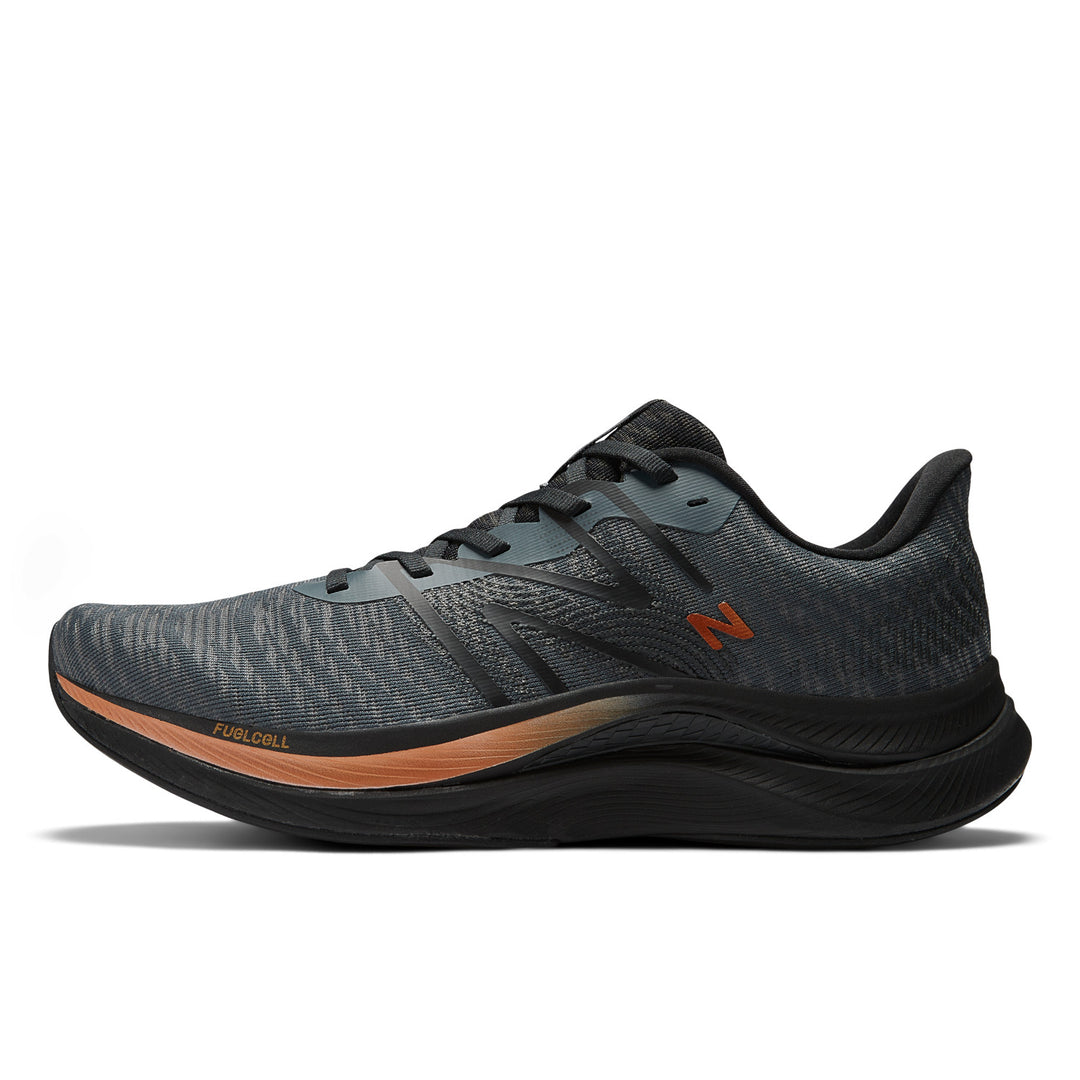 Men's New Balance FuelCell Propel v4 Color: Graphite with Black & Copper