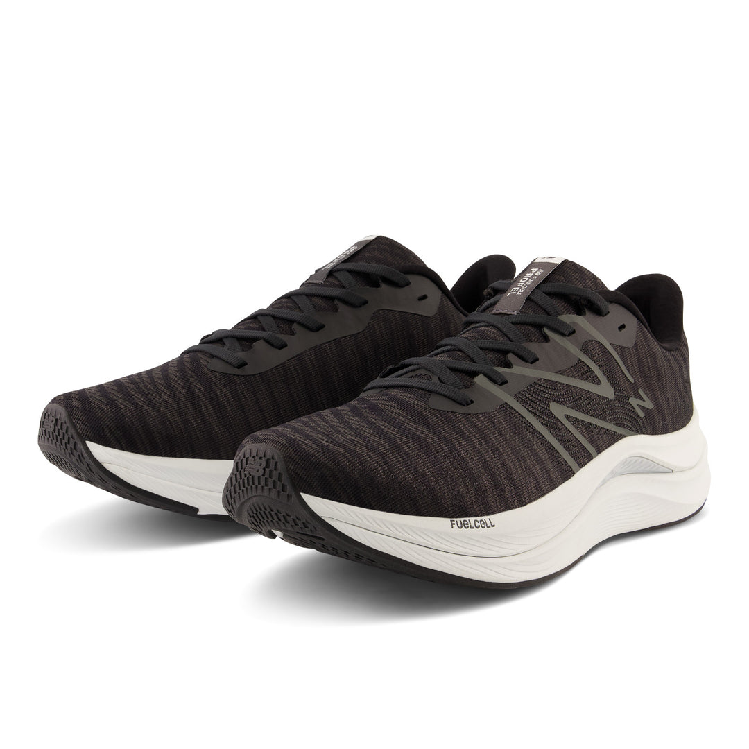 Men's New Balance FuelCell Propel v4 Color: Black with White  12