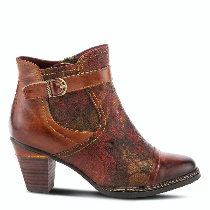 Women's Spring Step L'Artiste Captivate Booties Color: Brown Multi