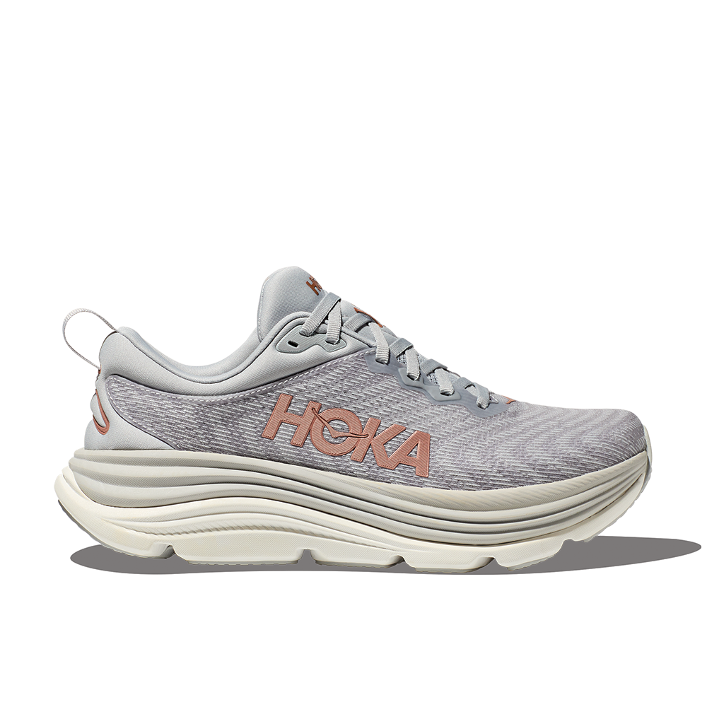 Women's Hoka Gaviota 5 Color: Harbor Mist / Rose Gold 1