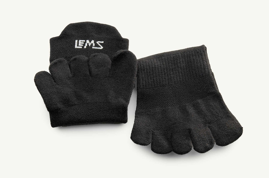 Unisex Lems Run No-Show Toesock