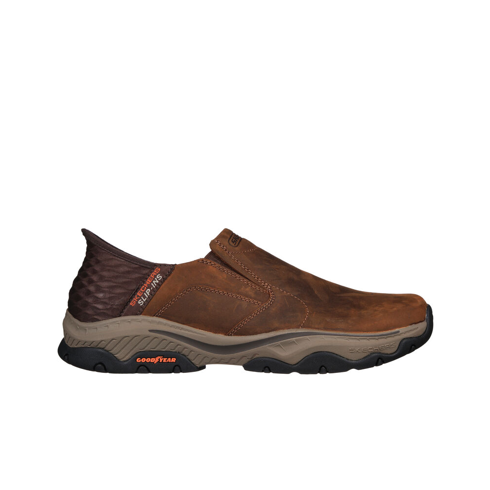 Skechers slip online on brown