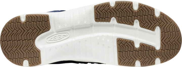 Men's Keen UNEEK O3 Sneaker Sandal Color: Naval Academy/Birch 6