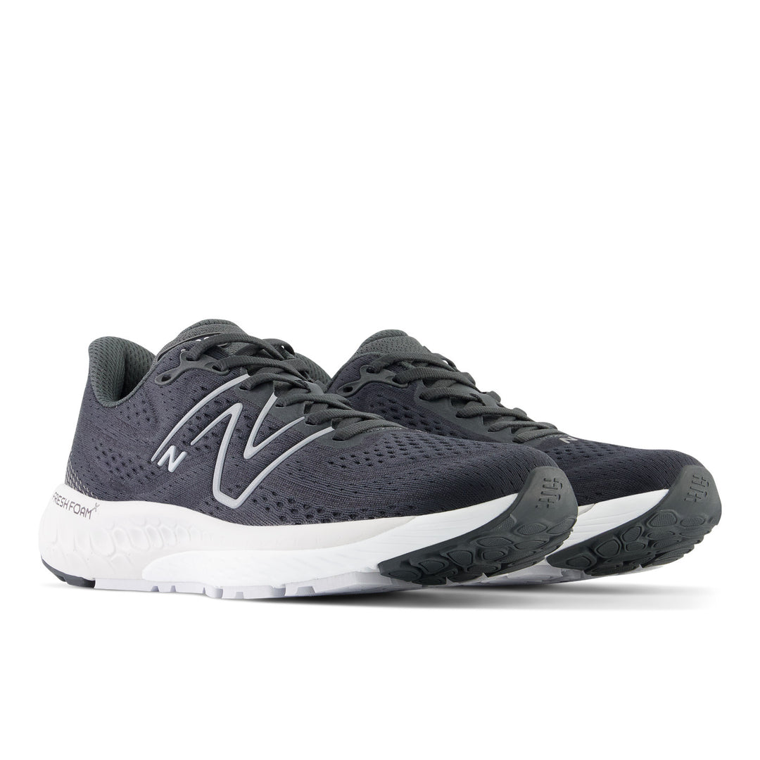 Women's New Balance Fresh Foam X 880v13 Color: Blacktop with Black and Silver Metallic