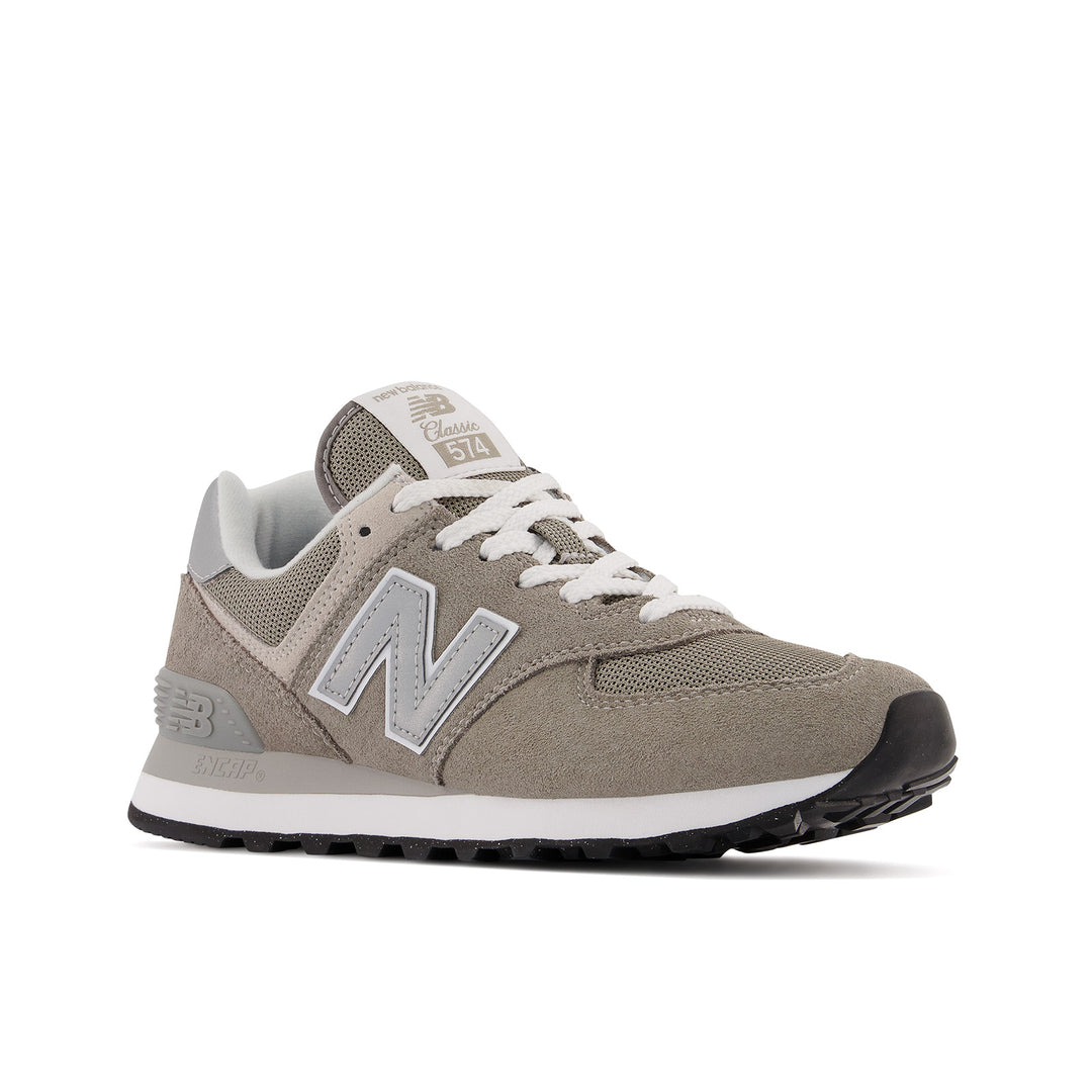 Women's New Balance 574 Core Color: Grey with White 7