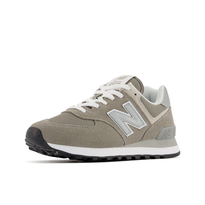 Women's New Balance 574 Core Color: Grey with White 9