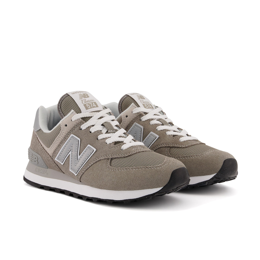 Women's New Balance 574 Core Color: Grey with White 4