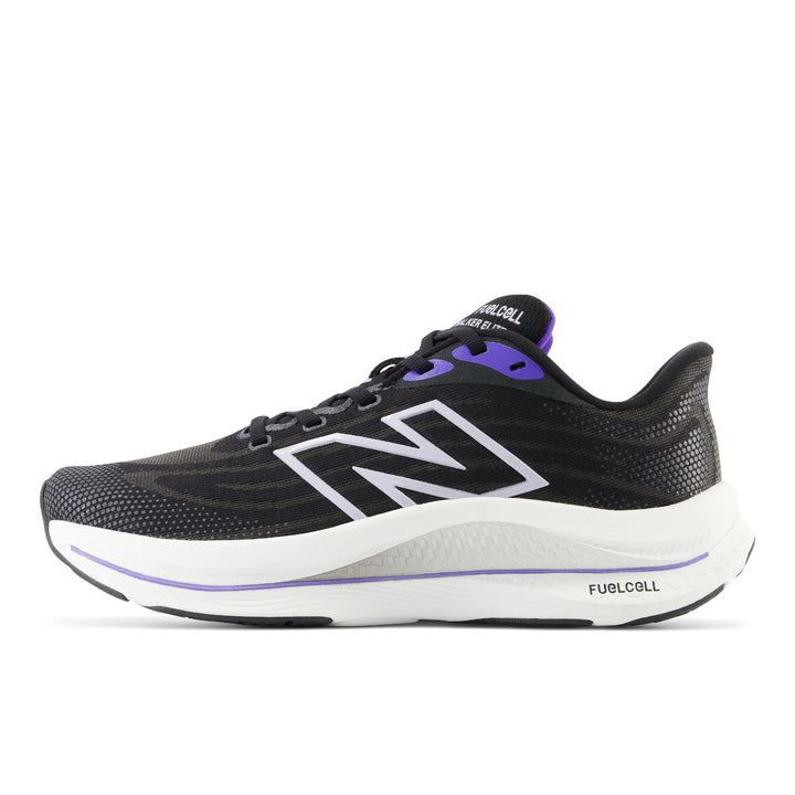 Women's New Balance FuelCell Walker Elite Colo: Black Electric Indigo with Grey Violet 