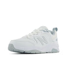 Women's New Balance WX857V3 Color: White with Cyclone