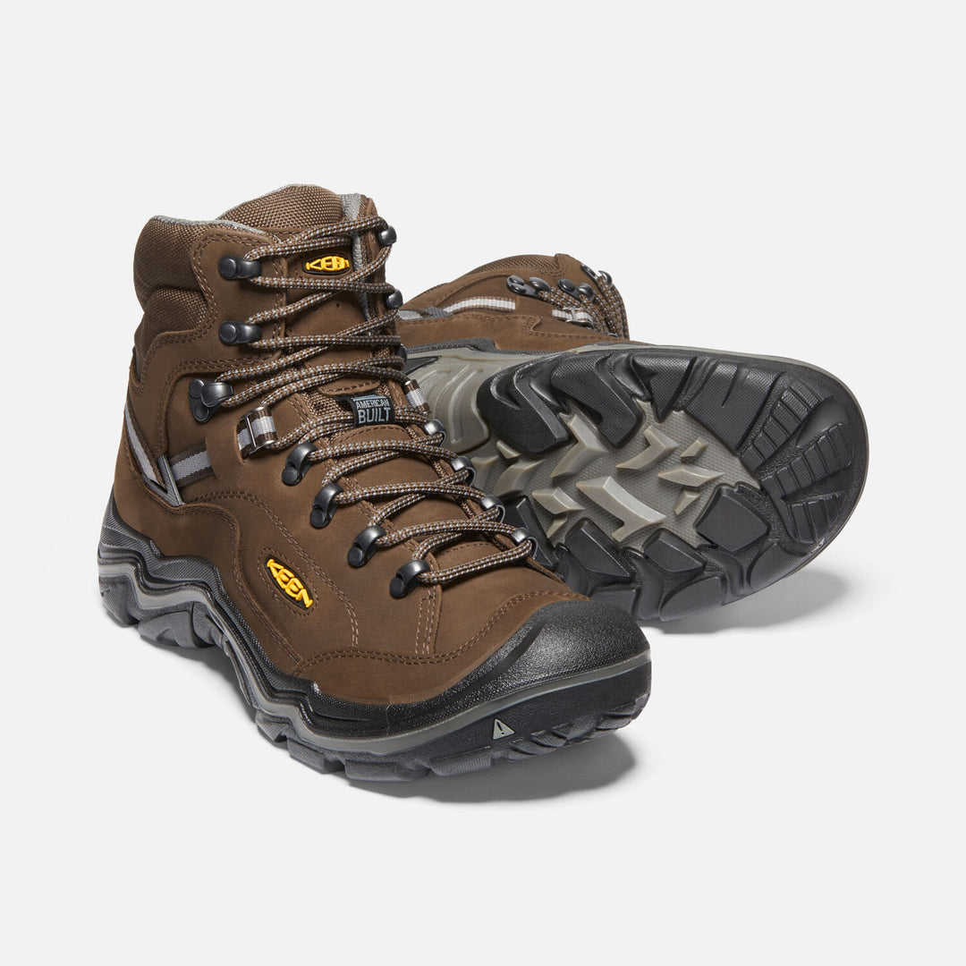 Men's Keen Durand II Waterproof Boot Color: Cascade Brown/Gargoyle