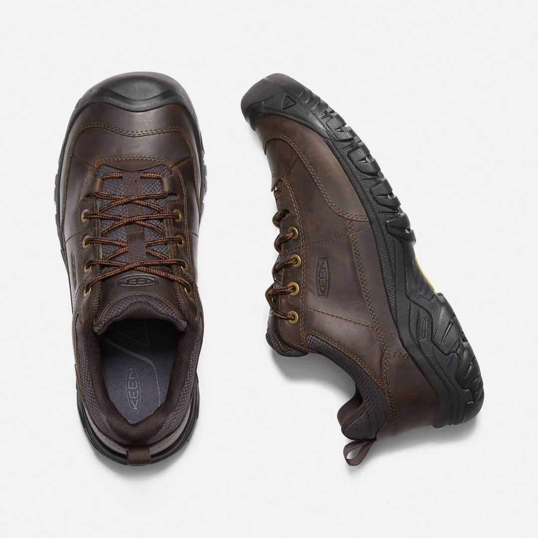 Men's Keen Targhee III Oxford Shoe Color: Dark Earth/ Mulch