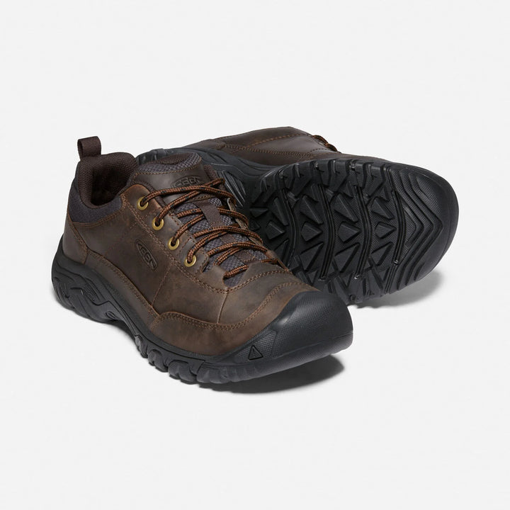 Men's Keen Targhee III Oxford Shoe Color: Dark Earth/ Mulch