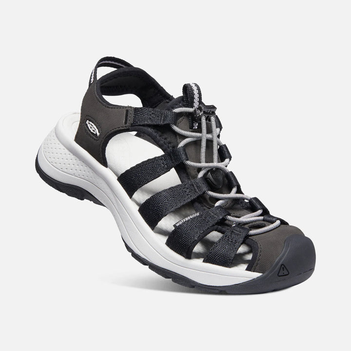 Women's Keen Astoria West Sandal Color: Black/ Grey