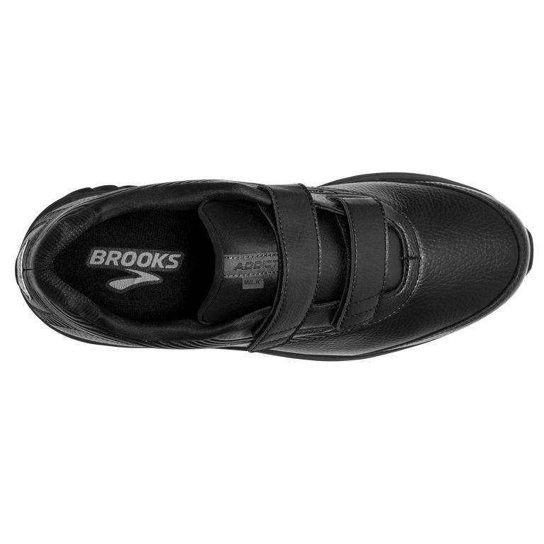 Men's Brooks Addiction Walker V-Strap 2 Color: Black/Black