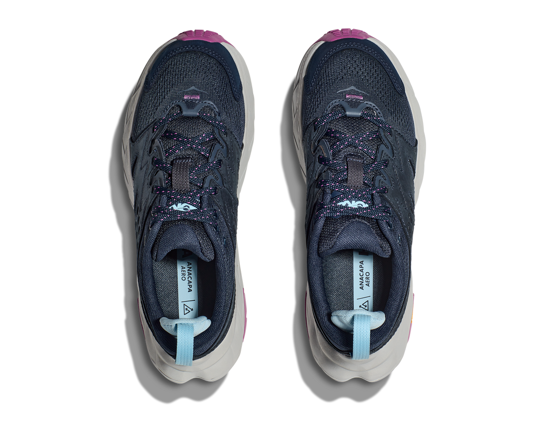 Women's Hoka Anacapa Breeze Low Color: Outer Space / Harbor Mist