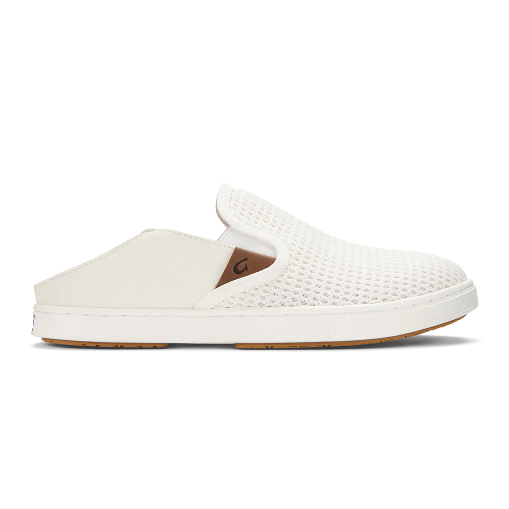 Women's Olukai Pehuea Slip-On Sneakers Color: Bright White