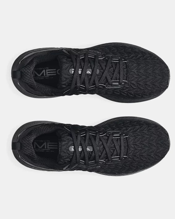 Men's Under Armour HOVR Mega 3 Clone Running Shoes Color: Black / Jet Gray 