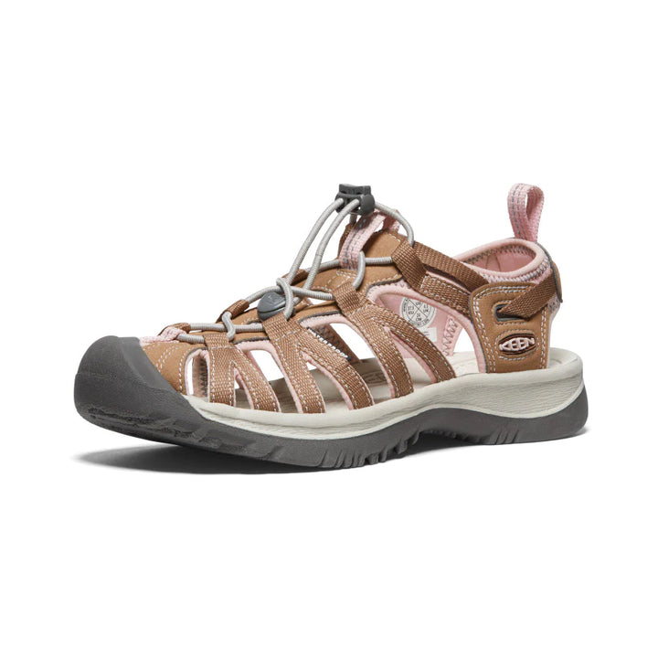 Women's Keen Whisper Color: Toasted Coconut/ Peach Whip