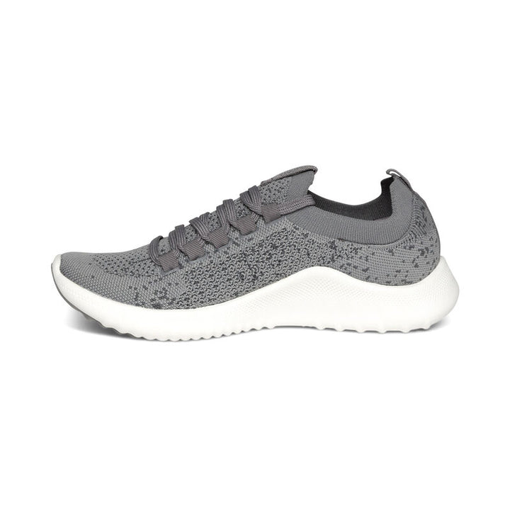 Women's Aetrex Carly Arch Support Sneakers Color: Grey
