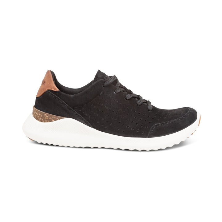 Women's Aetrex Laura Arch Support Sneakers Color: Black