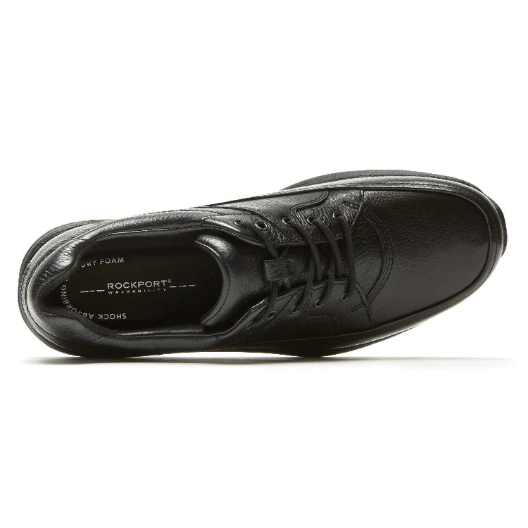 Men's Rockport Edge Hill 2 Lace-to-Toe Color: Black Leather