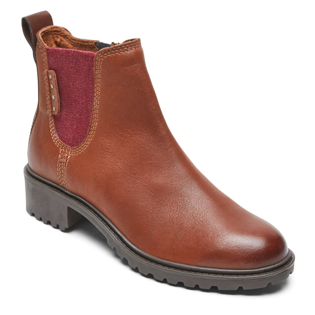 Women s Cobb Hill Winter Chelsea Boot WATERPROOF Brown s Shoe Fit Co. Dubuque