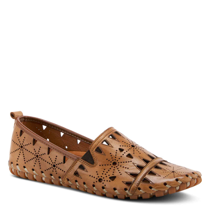 Women's Spring Step Fusaro Loafer Shoe Color: Brown