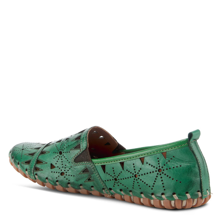 Women's Spring Step Fusaro Loafer Shoe Color: Green