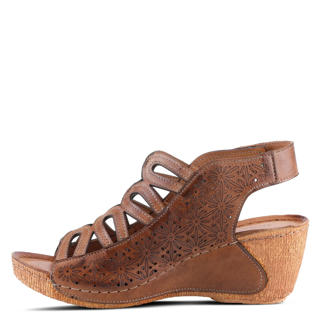 Women's Spring Step Inocencia Sandal Color: Brown